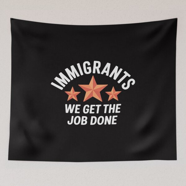 Item preview, Womens Immigrants - We Get The Job Done Immigration designed and sold by GalaFunny.
