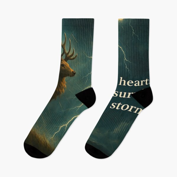 Item preview, Soft Hearts Still Survive the Storm — Emotional Healing Aesthetic Design designed and sold by Still Breathing Studio.
