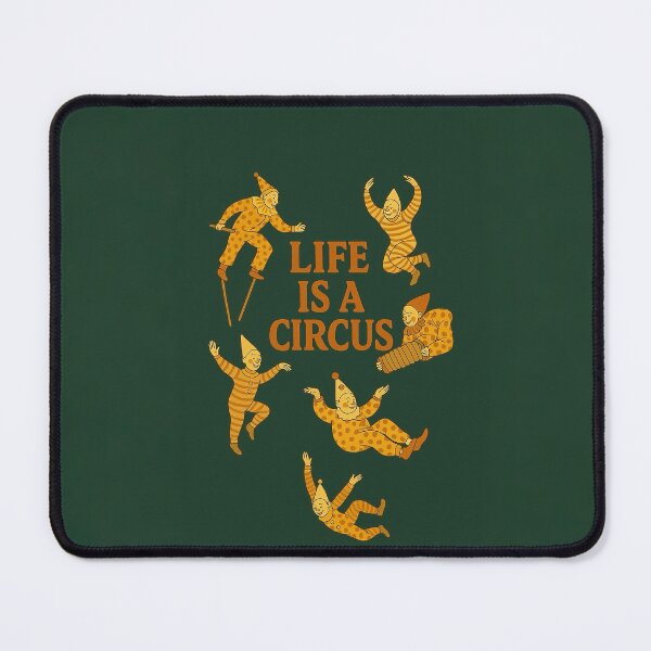 Item preview, Life Is a Circus – Retro Vintage Circus Clown Design designed and sold by Still Breathing Studio.