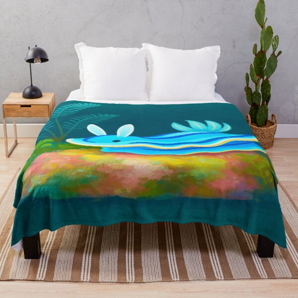 Item preview, Blue nudibranch  designed and sold by amerikhan-animals.