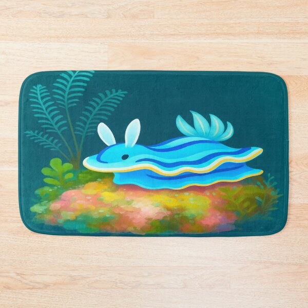 Item preview, Blue nudibranch  designed and sold by amerikhan-animals.