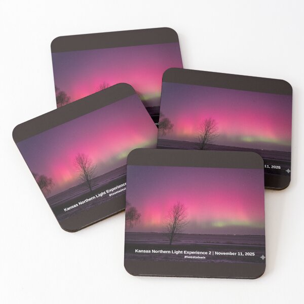 Item preview, Vibrant Kansas Aurora 2: Digitally Enhanced Art Print - Green/Pink designed and sold by WhoaDeals.