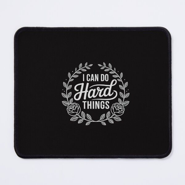 Item preview, Womens I Can Do Hard Things Gym Motivation Fitness Inspirational designed and sold by GalaFunny.