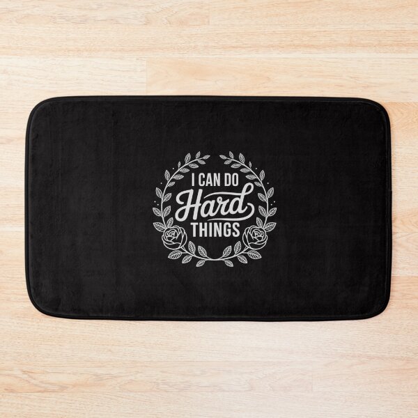 Item preview, Womens I Can Do Hard Things Gym Motivation Fitness Inspirational designed and sold by GalaFunny.