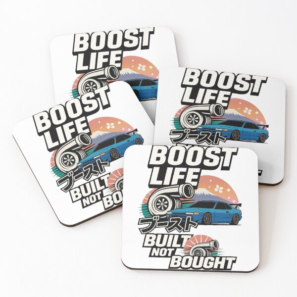Item preview, Boost Life – Built Not Bought JDM Turbo Sunset Car Design  designed and sold by louzza  shop.