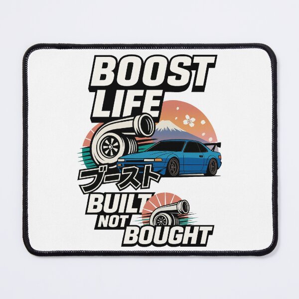 Item preview, Boost Life – Built Not Bought JDM Turbo Sunset Car Design  designed and sold by louzza  shop.