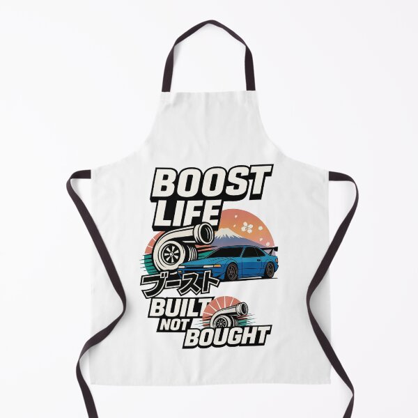 Item preview, Boost Life – Built Not Bought JDM Turbo Sunset Car Design designed and sold by louzza shop.