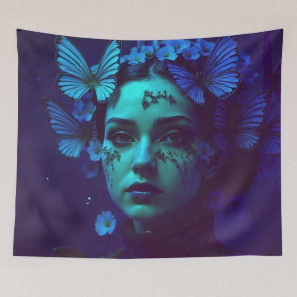 Item preview, The Guardian of the Indigo (fc) I designed and sold by XUSRedbubble.