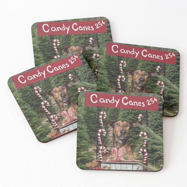 Item preview, Bonnie the Christmas Candy Cane Dealer designed and sold by Rainbow Farm Photography.