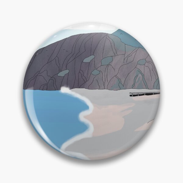 Item preview, Clear Day at the Beach City Boardwalk designed and sold by NonbinarySarah.