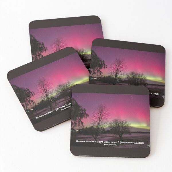Item preview, The Serene Aurora: Artistic Fine Art Print 3: Green/Purple designed and sold by WhoaDeals.
