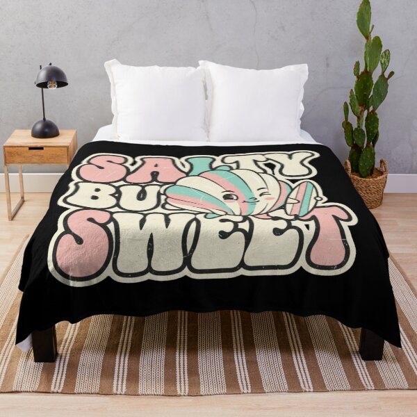 Item preview, Salty But Sweet – Retro Seashell Summer Cartoon designed and sold by DIRTYSKETCHH.