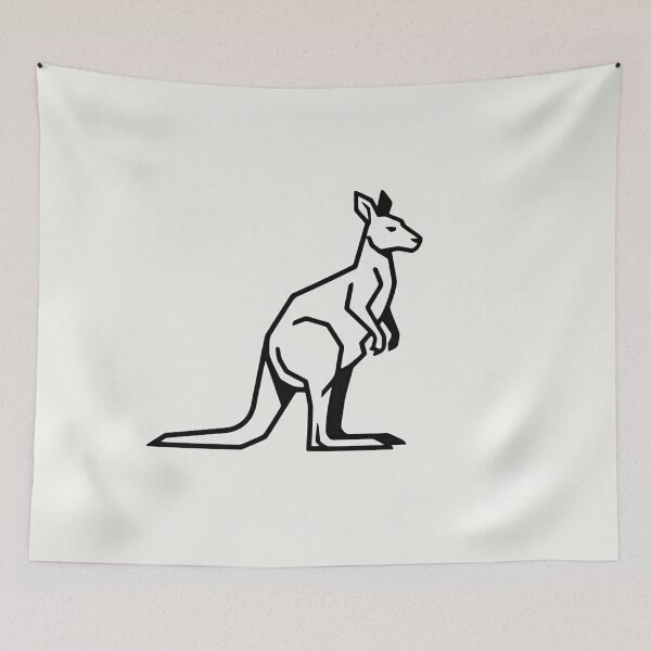 Item preview, kangaroo designed and sold by vinniespeer.