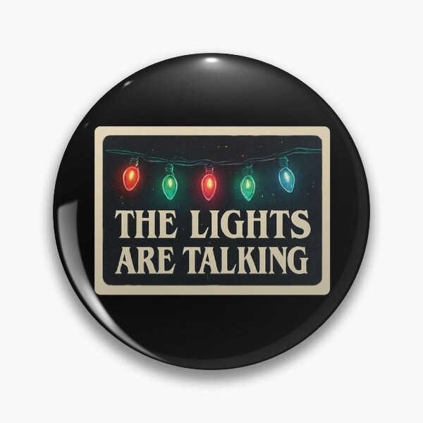 Item preview, Talking Christmas Lights – Retro Neon Aesthetic Sticker designed and sold by FilipaAndrez.