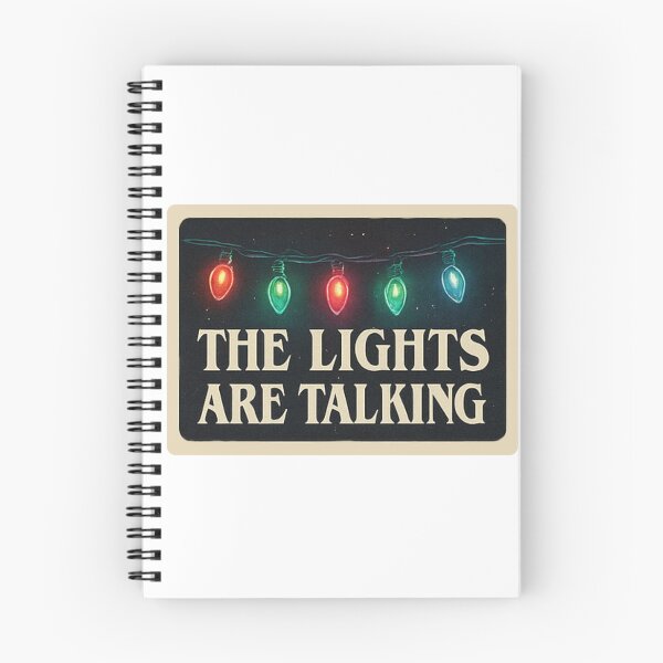 Item preview, Talking Christmas Lights – Retro Neon Aesthetic Sticker designed and sold by FilipaAndrez.