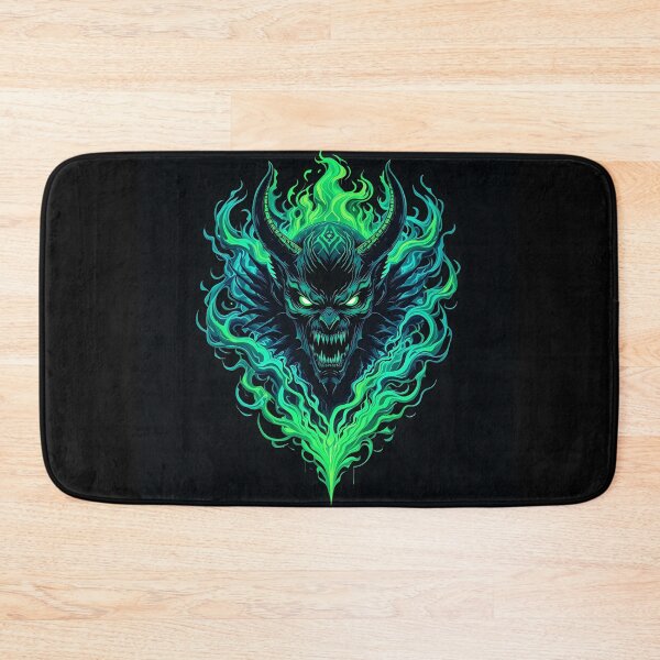 Item preview, Green Oni designed and sold by GalleryBrisArt.