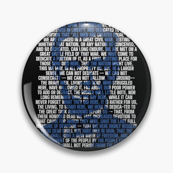 Item preview, Abraham Lincoln Gettysburg Address designed and sold by FinnEllery.