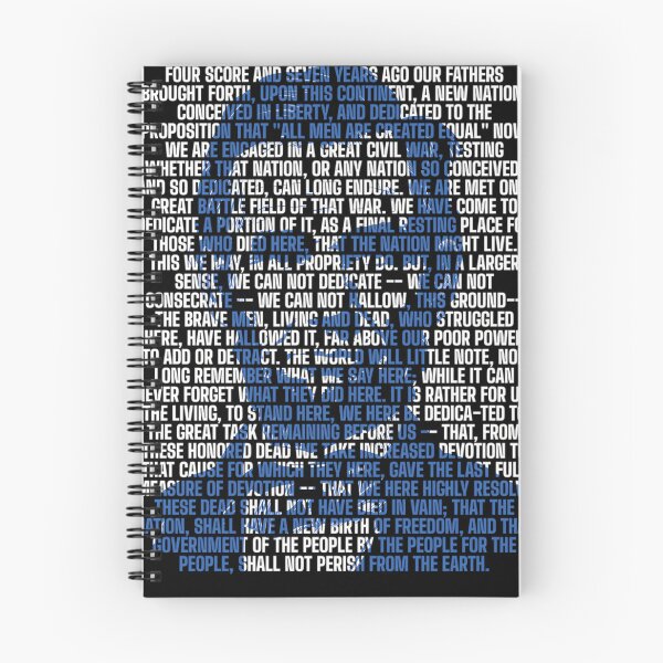 Item preview, Abraham Lincoln Gettysburg Address designed and sold by FinnEllery.
