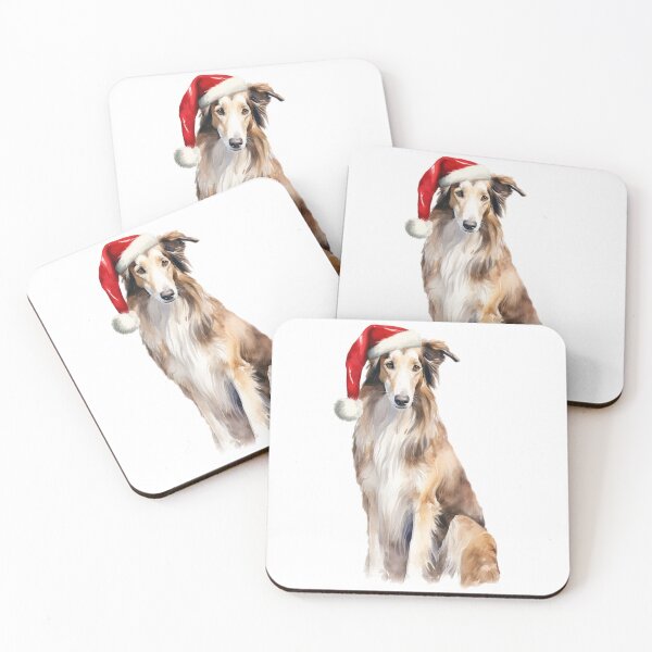Item preview, Borzoi Christmas designed and sold by Timeless Bond Designs.