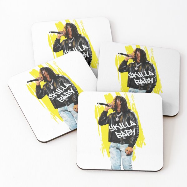 Item preview, Skilla Baby Painted Effect T-Shirt and Sticker designed and sold by DiverseDazzle.