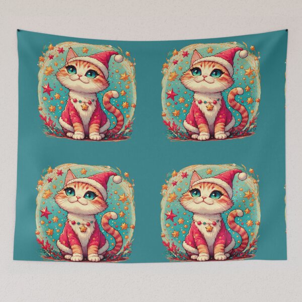 Item preview, Santa Claus cat. designed and sold by Natalia-Vlad.