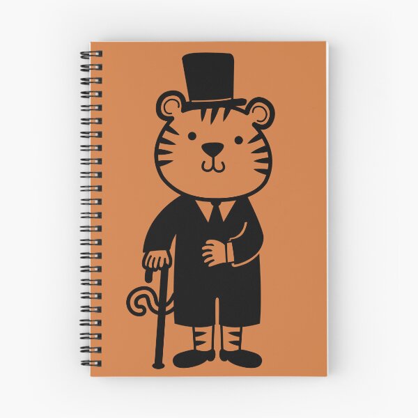 Item preview, Dapper Tiger Gentleman in a Little Top Hat designed and sold by Lyonyx.
