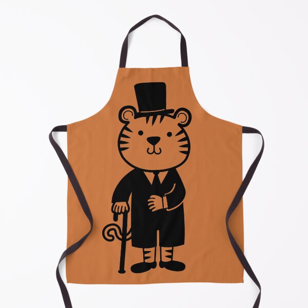 Item preview, Dapper Tiger Gentleman in a Little Top Hat designed and sold by Lyonyx.