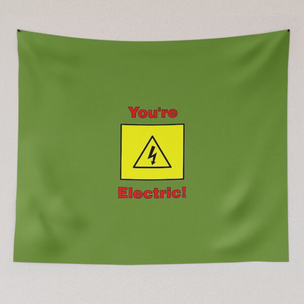 Item preview, You're Electric! Sign, Electricity, Power, Novelty Sign, Humour  designed and sold by AASparksDesigns.