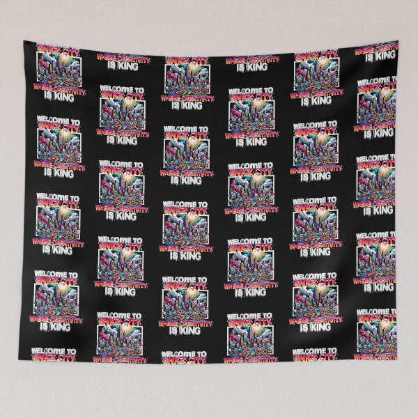Item preview, SNKZ City - Where Creativity is King - Urban Graffiti Art Explosion Design designed and sold by SNKZAPPAREL.