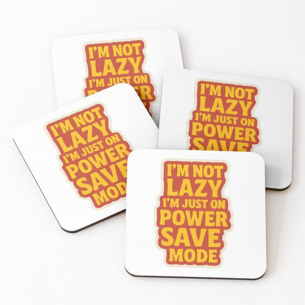 Item preview, Power Save Mode – Funny Quote Sticker designed and sold by FilipaAndrez.
