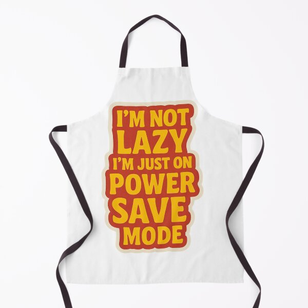 Item preview, Power Save Mode – Funny Quote Sticker designed and sold by FilipaAndrez.