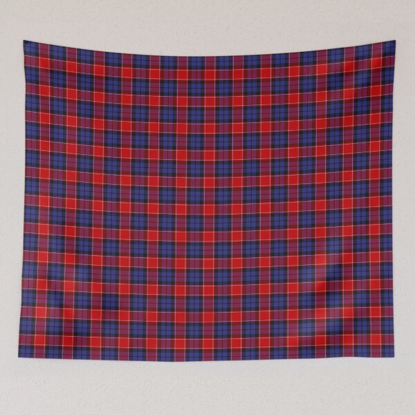 Artikelvorschau, Graham of Menteith Red Clan Tartan – Schottisches Karomuster für stolze Schotten entworfen und verkauft von The Tartan Forge.