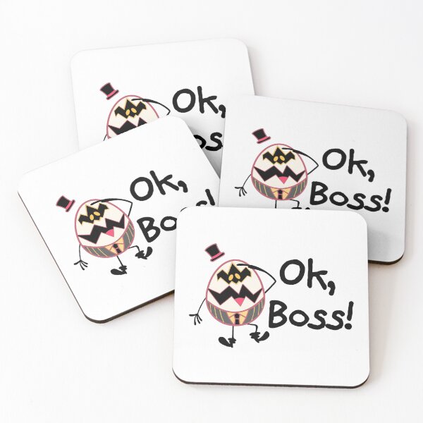 Item preview, Ok, Boss! -Egg Boiz, Sir Pentious designed and sold by EvergreenRevolt.