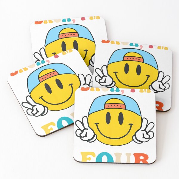 Item preview, Bruh I'M Four 4 4Th Birthday Groovy Boys Girls 4 Years Old designed and sold by TysonLangosh.