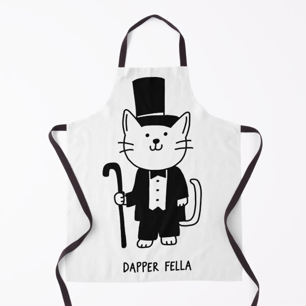 Item preview, Dapper Tuxedo Cat with a Little Top Hat designed and sold by Lyonyx.
