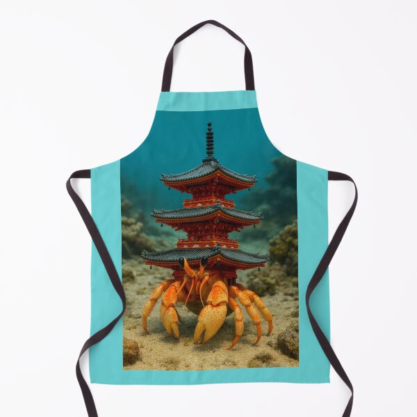 Item preview, Hermit Crab lives in a Tiny Japanese Shrine designed and sold by Tridentulus.