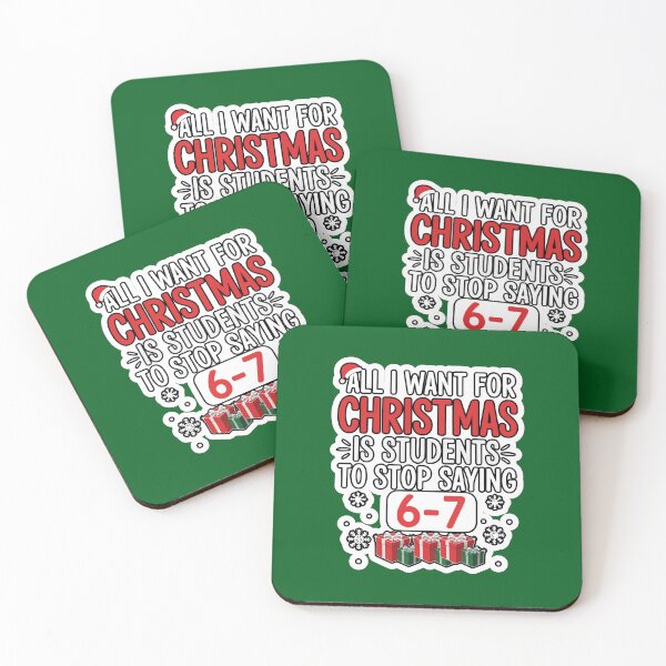 Item preview, All I Want For Christmas Is My Students To Stop Saying 67  designed and sold by WoodburyLake.