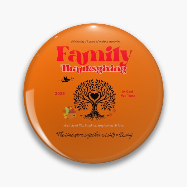 Item preview, We Talking Bahamian “Family Thanksgiving” pumpkin orange, apparels and accessories  designed and sold by We Talking Bahamian.
