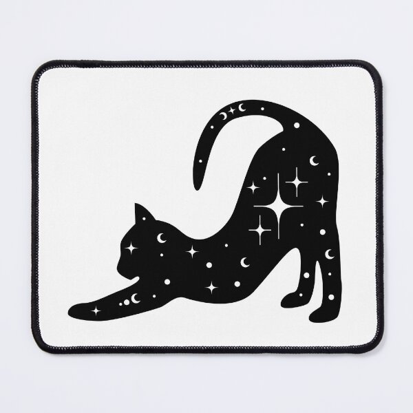 Item preview, Celestial black cat designed and sold by lea-lani.