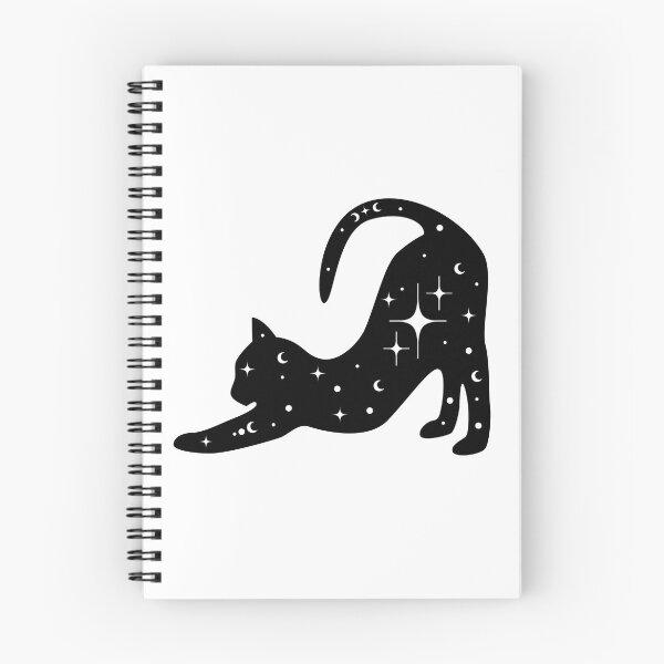 Item preview, Celestial black cat designed and sold by lea-lani.