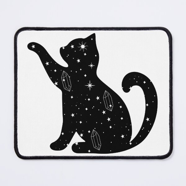Item preview, Celestial black cat designed and sold by lea-lani.
