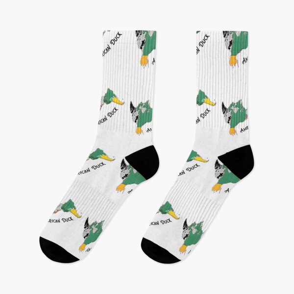 Item preview, American Duck –  America Map Parody north America - SOUTH AMERICA ART designed and sold by Psycho-Crazy.