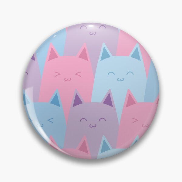 Item preview, Cute Pastel Cat Pattern designed and sold by Lyonyx.