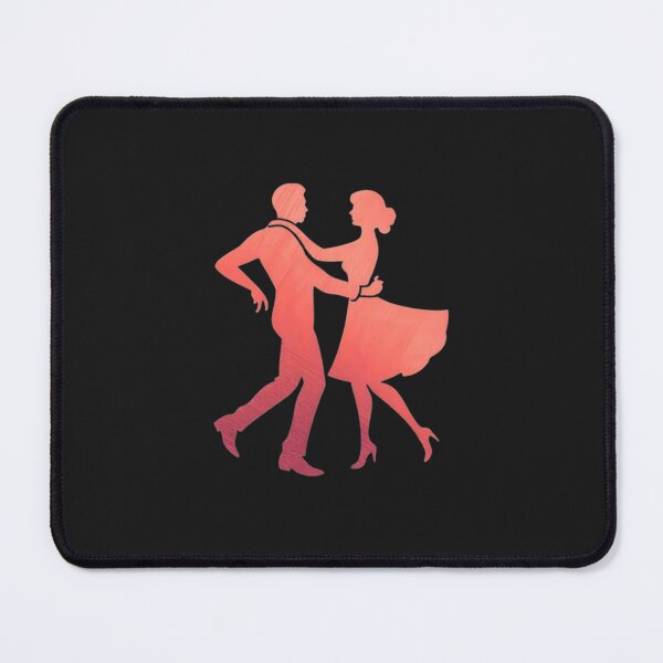 Item preview, A couple performing a ballroom dance_Red paint designed and sold by Aariq.