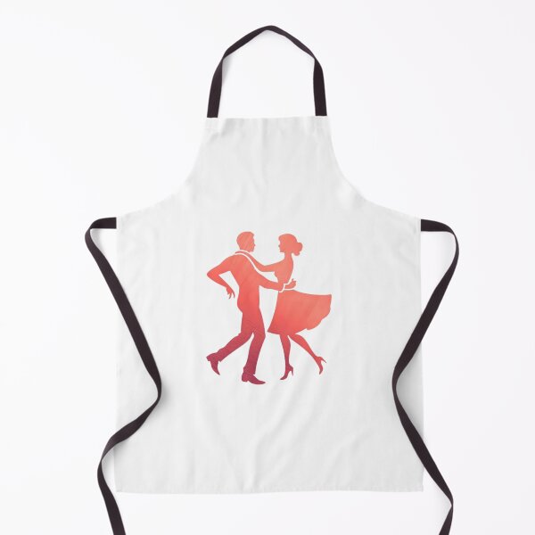 Item preview, A couple performing a ballroom dance_Red paint designed and sold by Aariq.