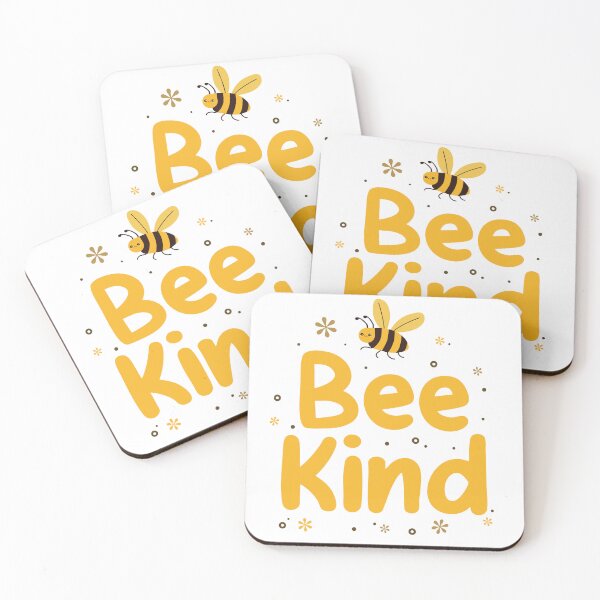 Item preview, Bee Kind Quote Typography designed and sold by Lyonyx.