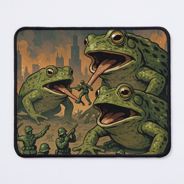 Item preview, Liberate Chicago Protest Frogs designed and sold by AIQUEERART.