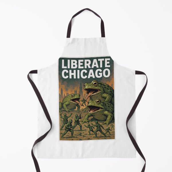 Item preview, Liberate Chicago Protest Frogs designed and sold by AIQUEERART.