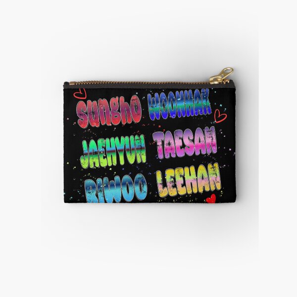 Item preview, BOYNEXTDOOR Member Names Colorful Fanart Design designed and sold by arorar.