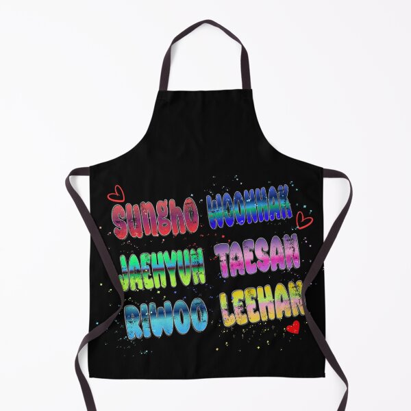 Item preview, BOYNEXTDOOR Member Names Colorful Fanart Design designed and sold by arorar.